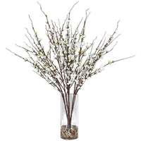 Uttermost Quince Blossoms Silk Centerpiece