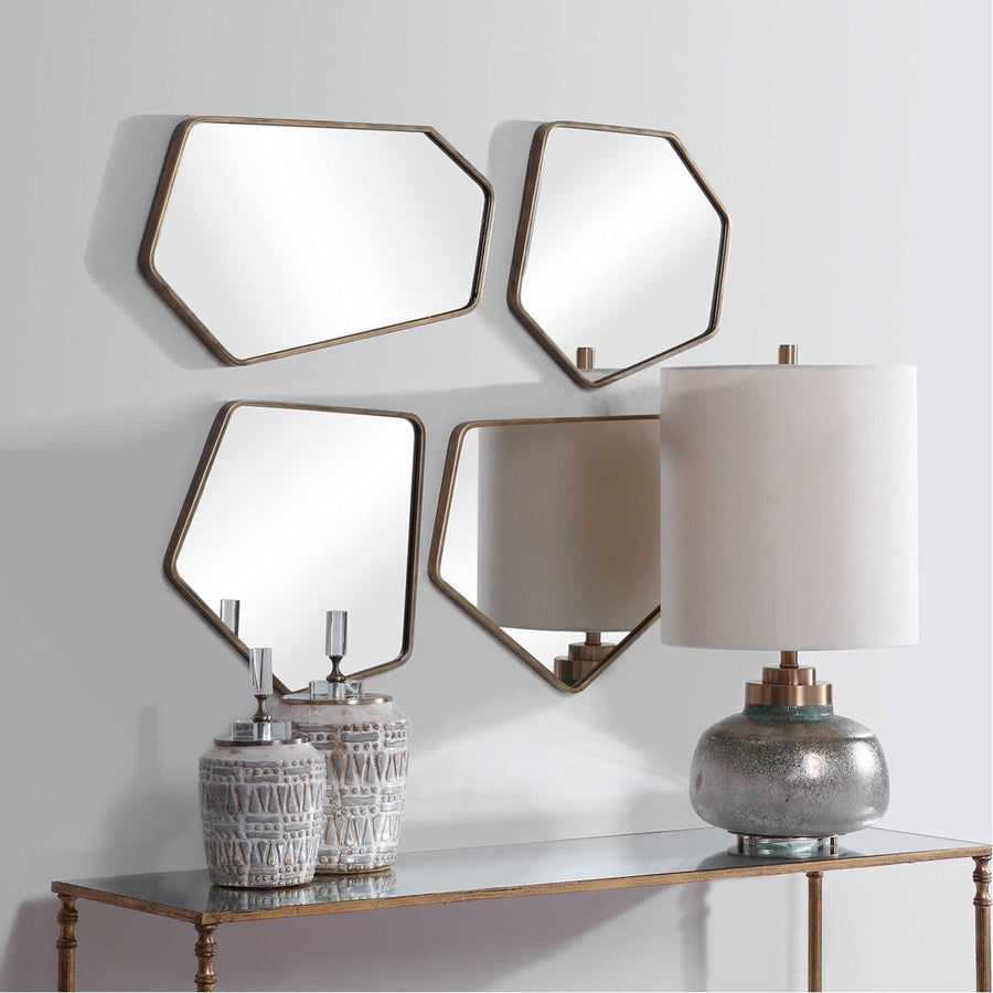 Uttermost Linneah Modern Mirrors, 4-Piece Set