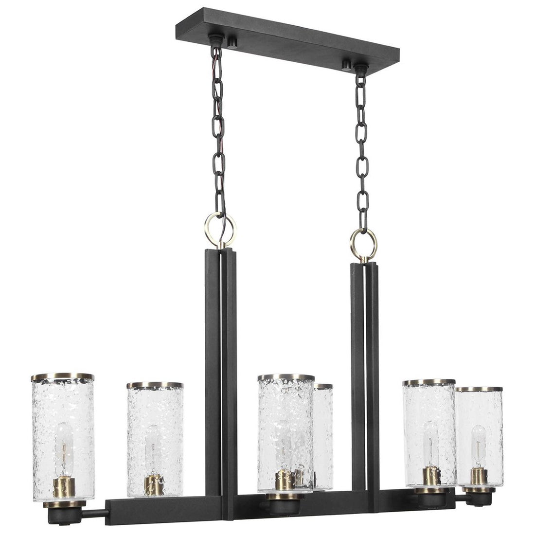 Uttermost Jarsdel 6-Light Industrial Island Light