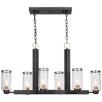 Uttermost Jarsdel 6-Light Industrial Island Light