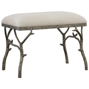 Uttermost Lismore Small Fabric Bench