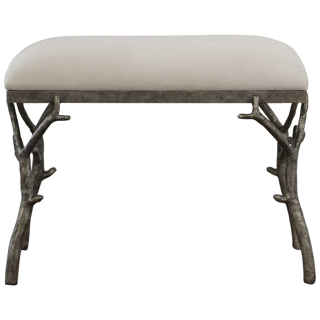 Uttermost Lismore Small Fabric Bench