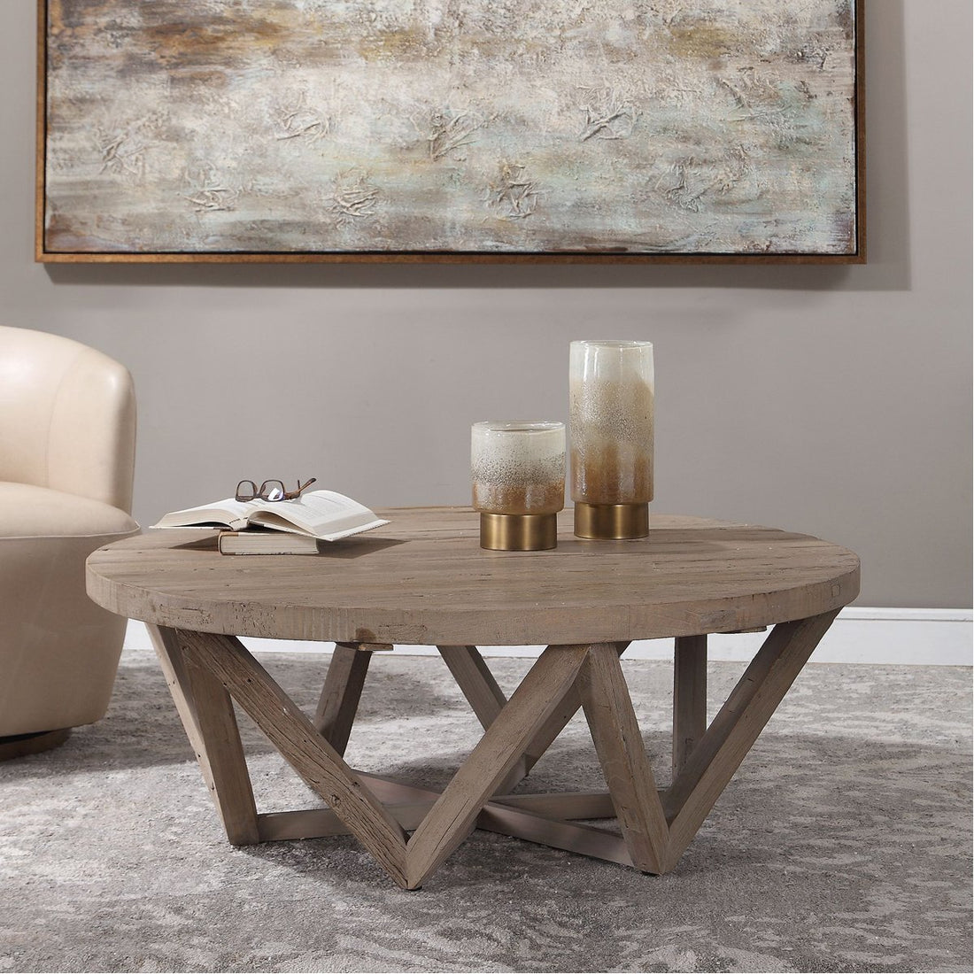 Uttermost Kendry Reclaimed Wood Coffee Table