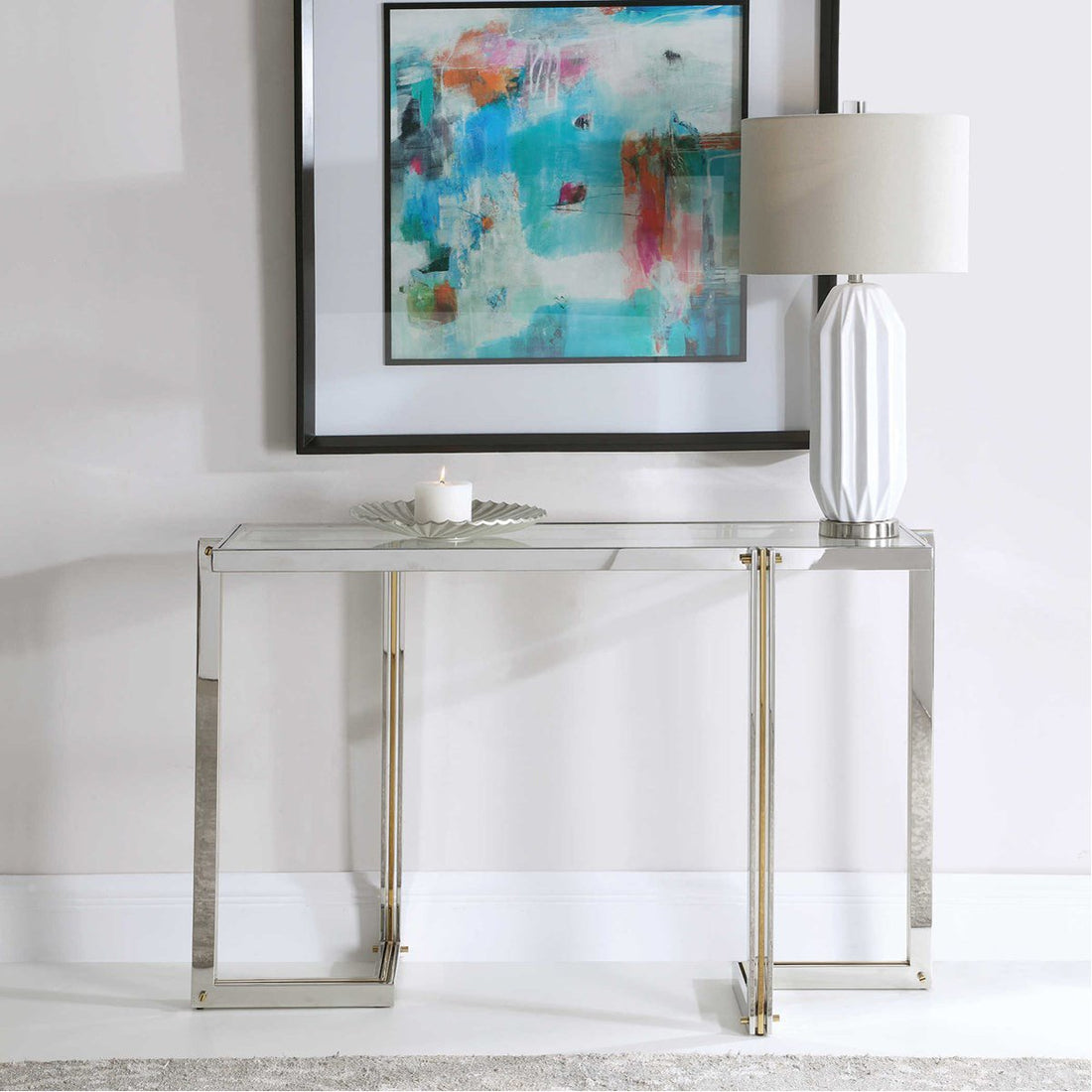 Uttermost Locke Modern Console Table