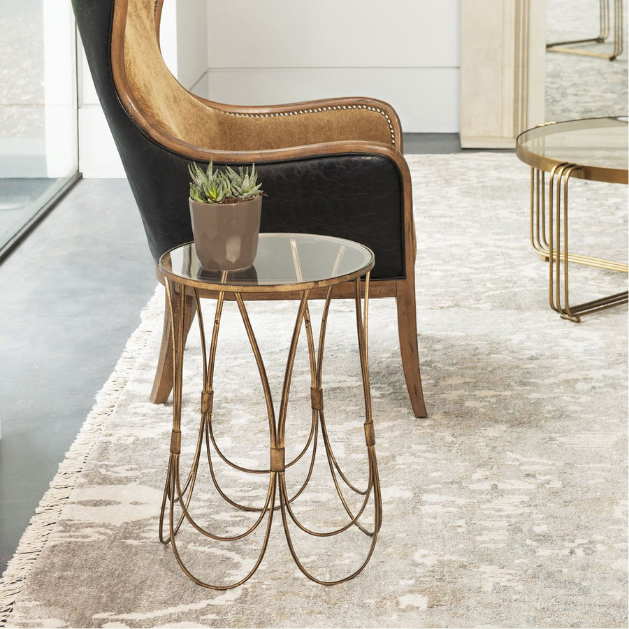 Uttermost Kalindra Gold Accent Table