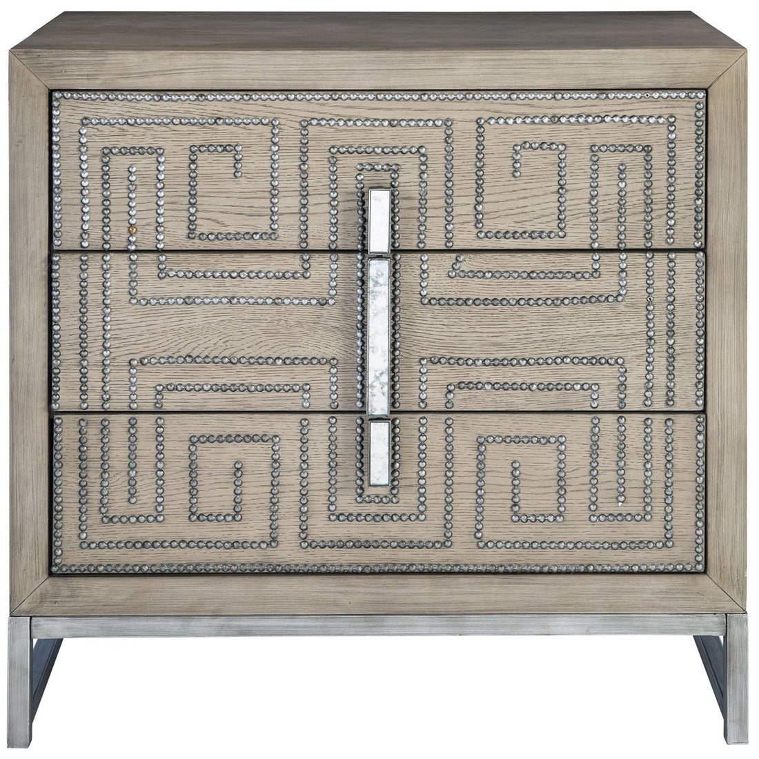 Uttermost Devya Gray Oak Accent Chest