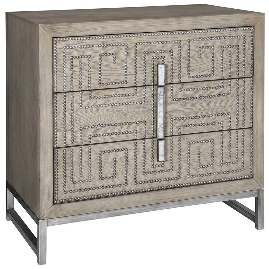 Uttermost Devya Gray Oak Accent Chest