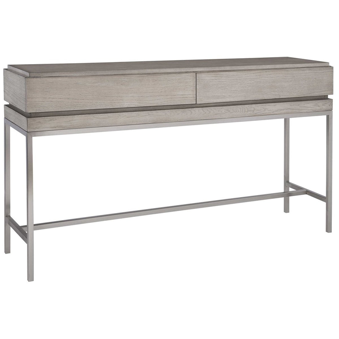 Uttermost Kamala Gray Oak Console Table