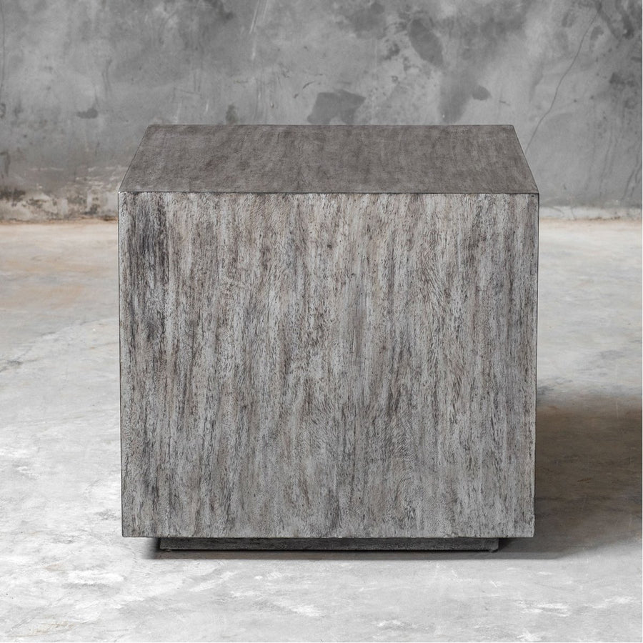 Uttermost Kareem Modern Gray Side Table