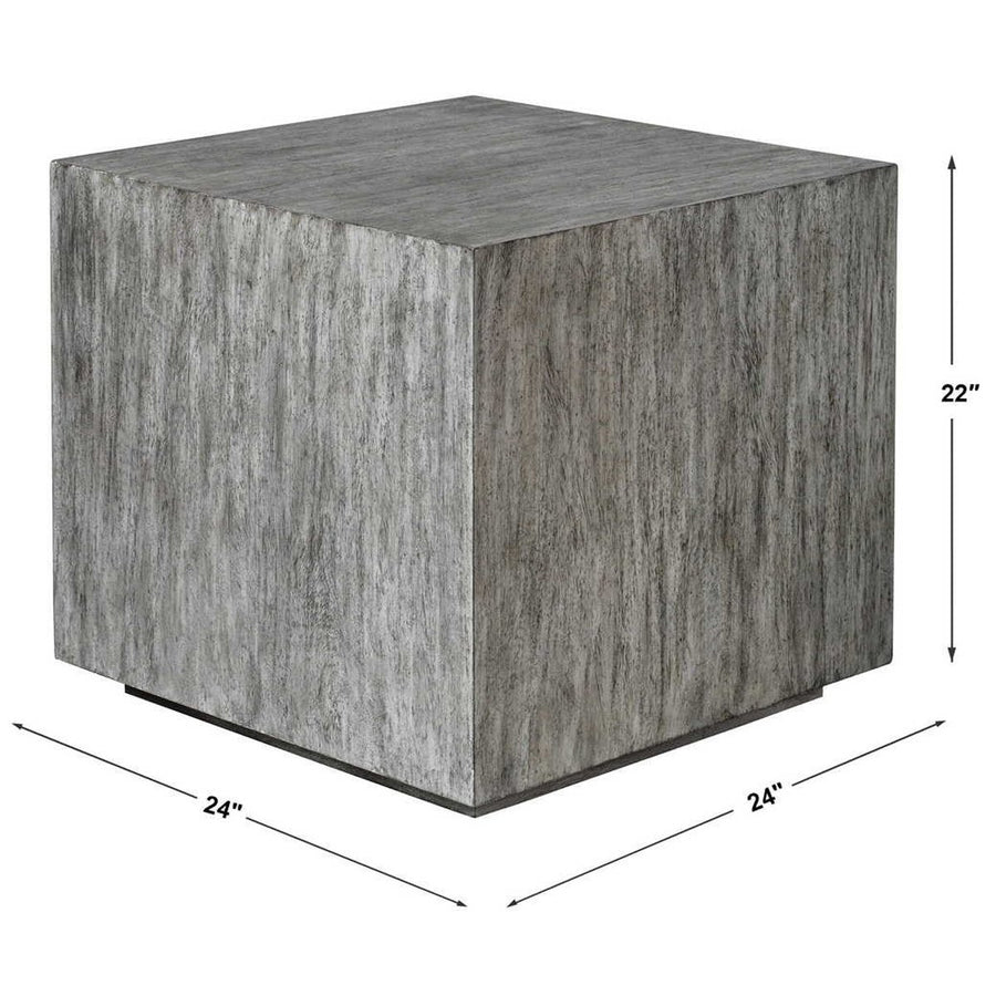 Uttermost Kareem Modern Gray Side Table