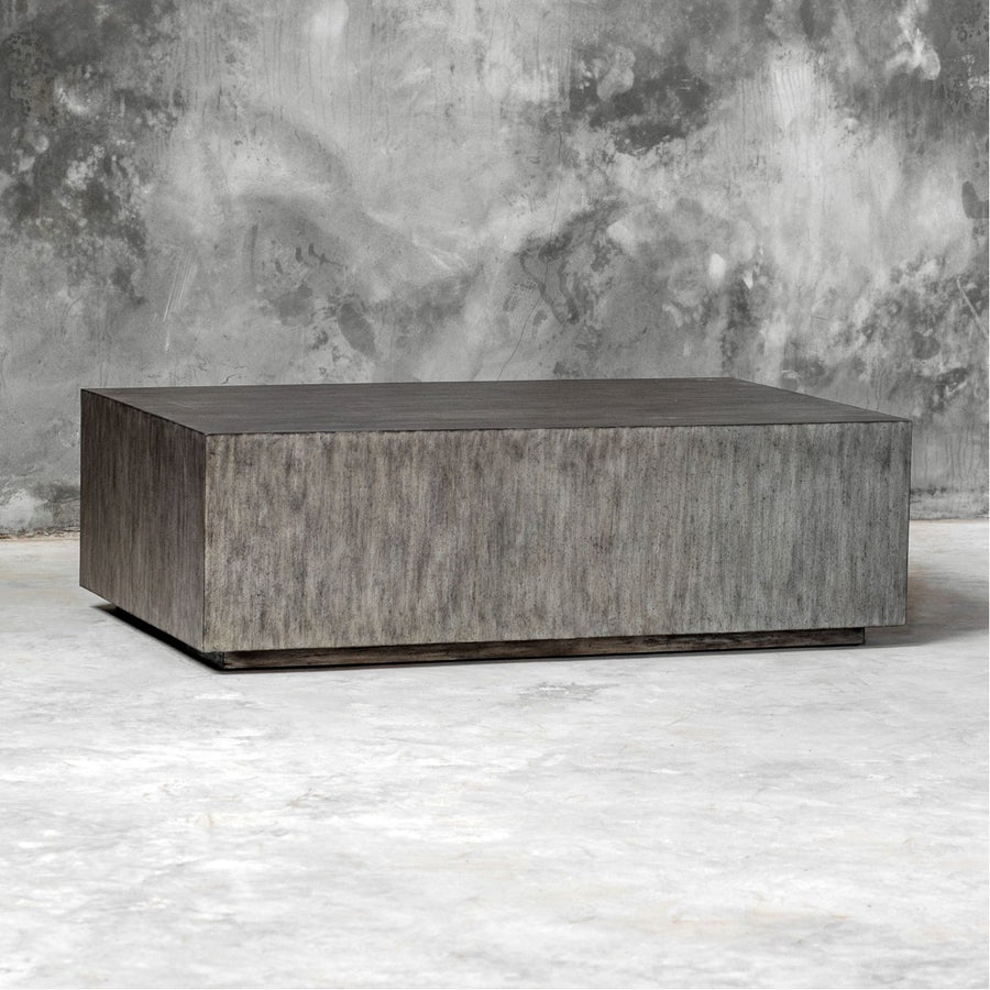 Uttermost Kareem Modern Gray Coffee Table