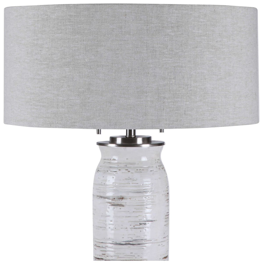 Uttermost Lenta White Table Lamp