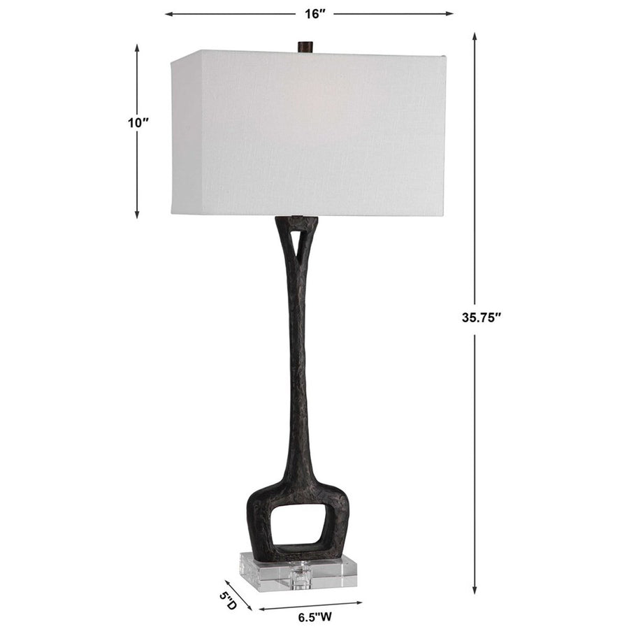 Uttermost Darbie Iron Table Lamp