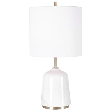 Uttermost Eloise White Marble Table Lamp