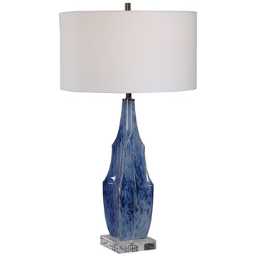 Uttermost Everard Blue Table Lamp