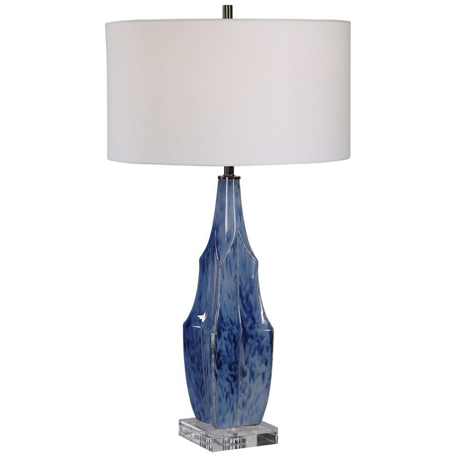 Uttermost Everard Blue Table Lamp