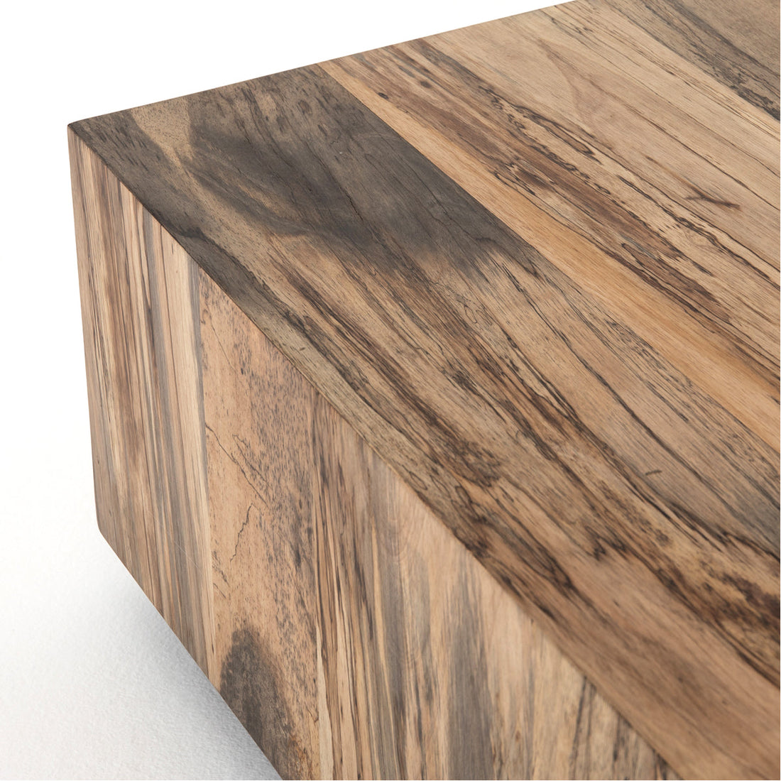 Four Hands Wesson Hudson Square Coffee Table - Spalted Primavera