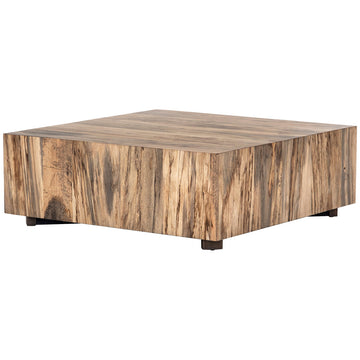 Four Hands Wesson Hudson Square Coffee Table - Spalted Primavera