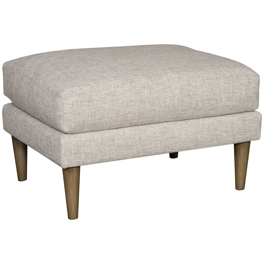 Vanguard Furniture Thea Ottoman in Jack Linen