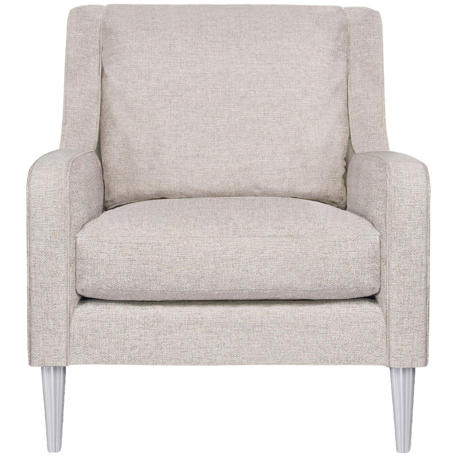 Vanguard Furniture Josie Chair in Keland Pewter with Metal Leg