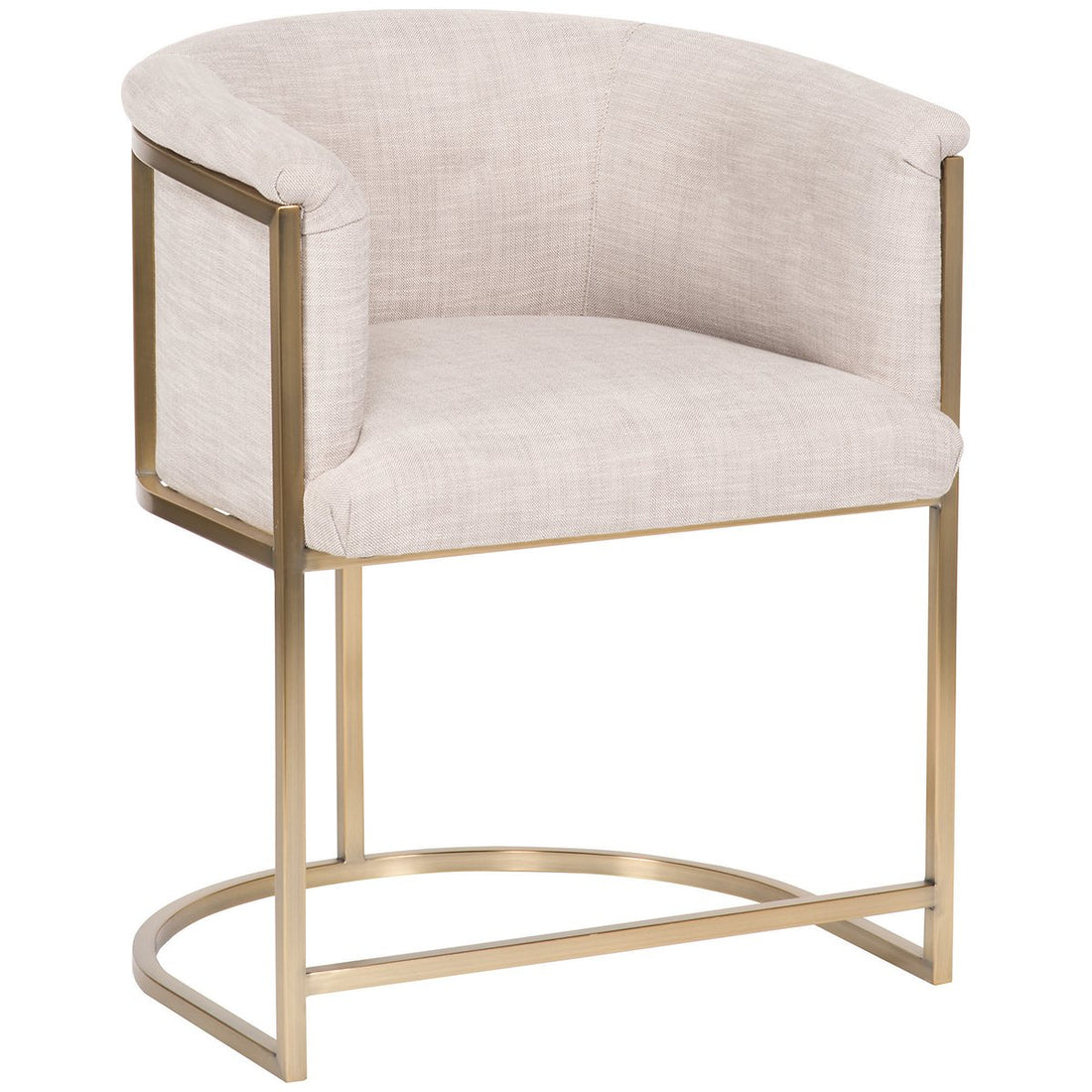 Vanguard Furniture Skye Plain Back Metal Chair