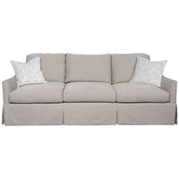 Vanguard Furniture Ferrin Waterfall Skirt Sofa