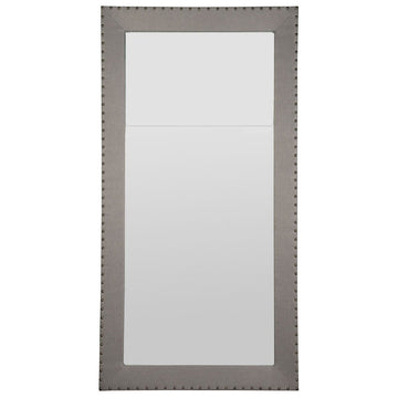 Vanguard Furniture Corinthian Club Upholstered Floor Mirror 9404-MI