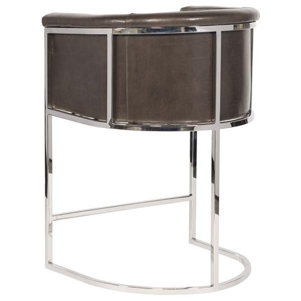 Vanguard Furniture Harrison Channel Back Metal Frame Counter Stool