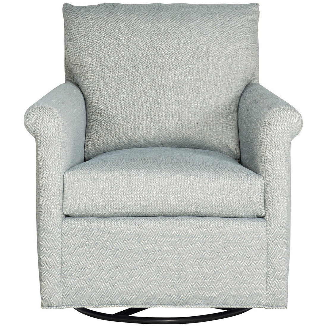 Vanguard Furniture Nifty Sonata Blue Gwynn Swivel Glider