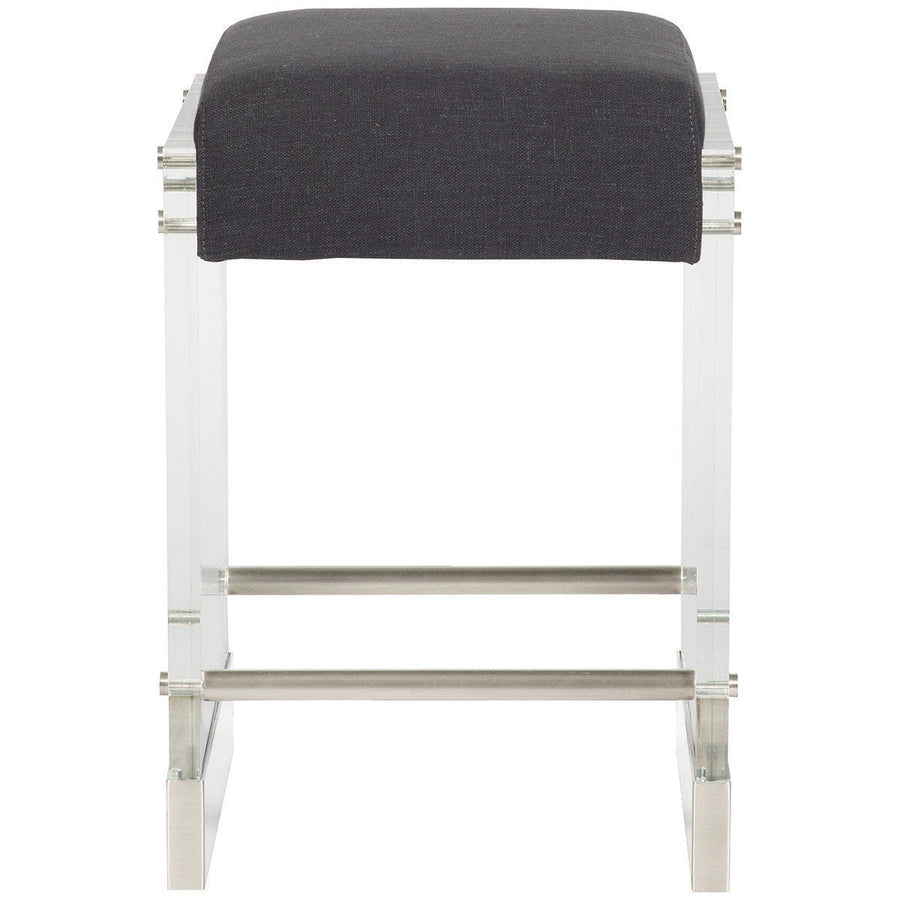 Vanguard Furniture Jake Charcoal Metal Base Counter Stool