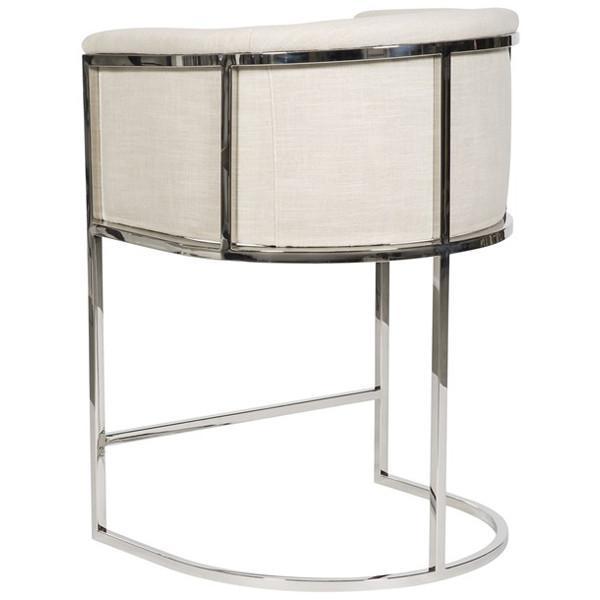 Vanguard Furniture Jake Ivory Harrison Channel Counter Stool