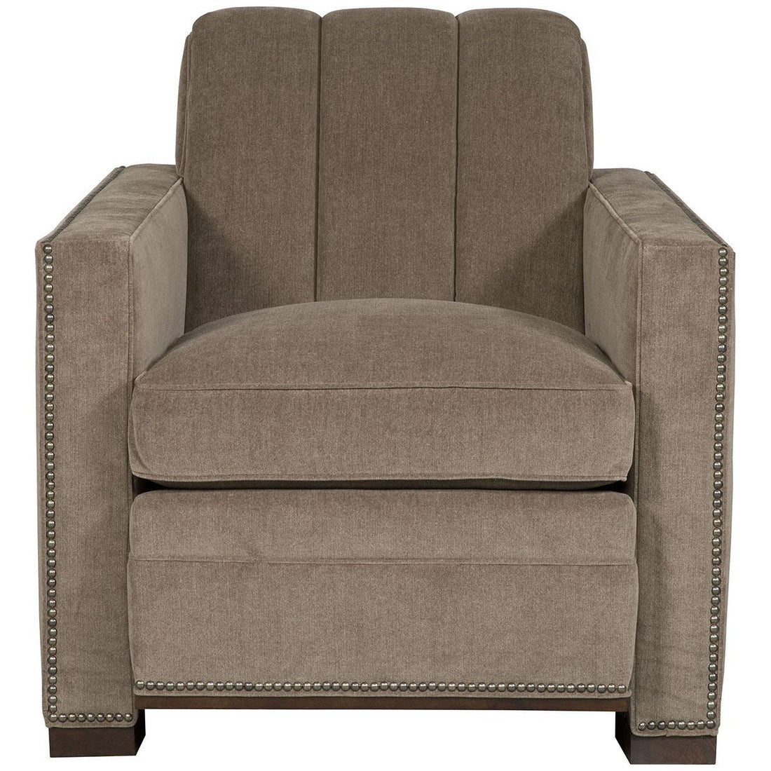 Vanguard Furniture Tybalt Pebble Garvey Channel Back Chair