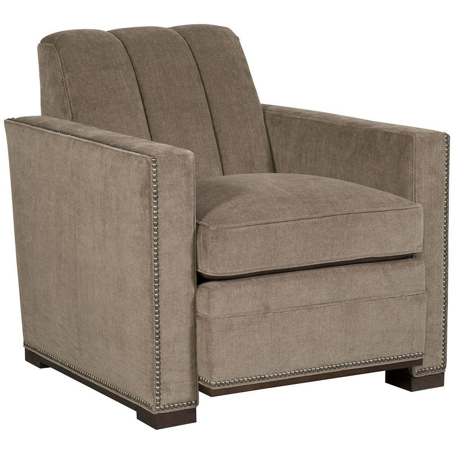 Vanguard Furniture Tybalt Pebble Garvey Channel Back Chair