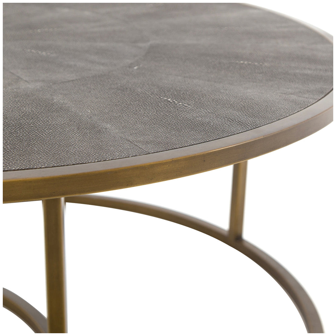 Four Hands Bentley Shagreen Nesting Coffee Table