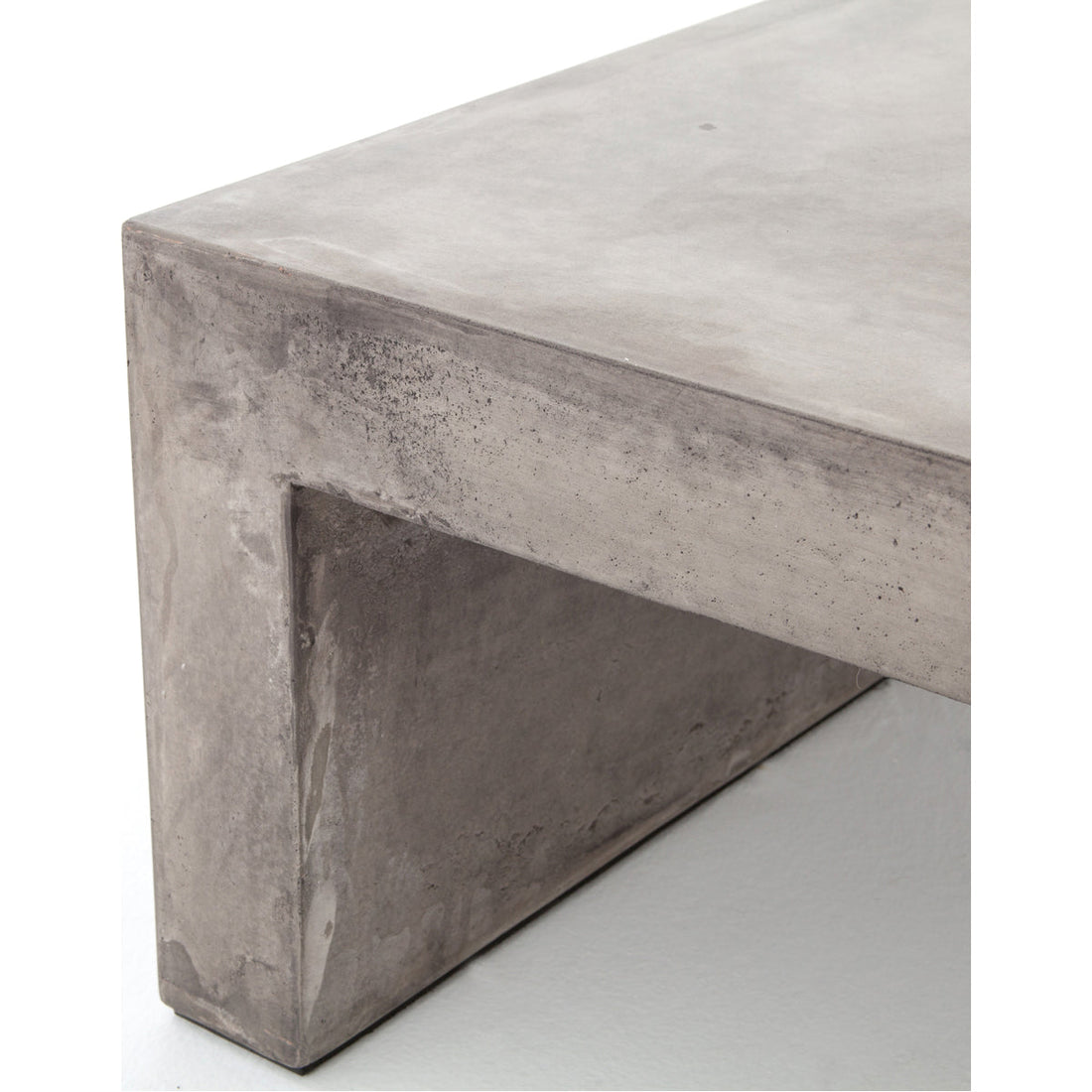 Four Hands Bina Parish Coffee Table - Grey Concrete