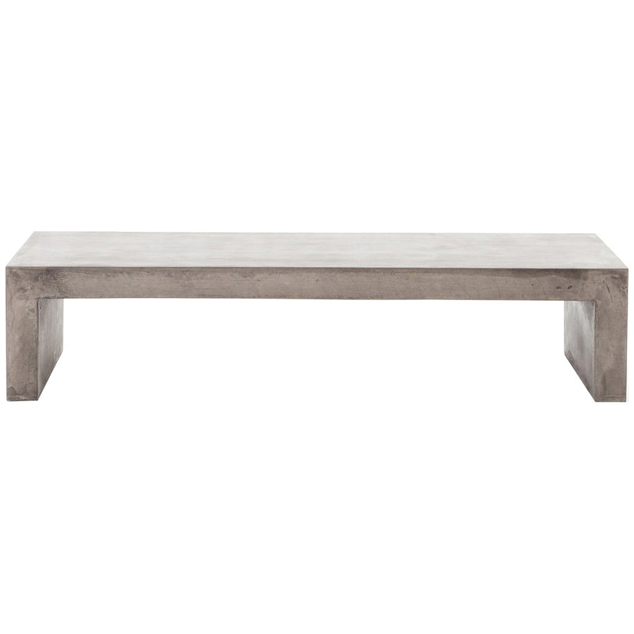 Four Hands Bina Parish Coffee Table - Grey Concrete