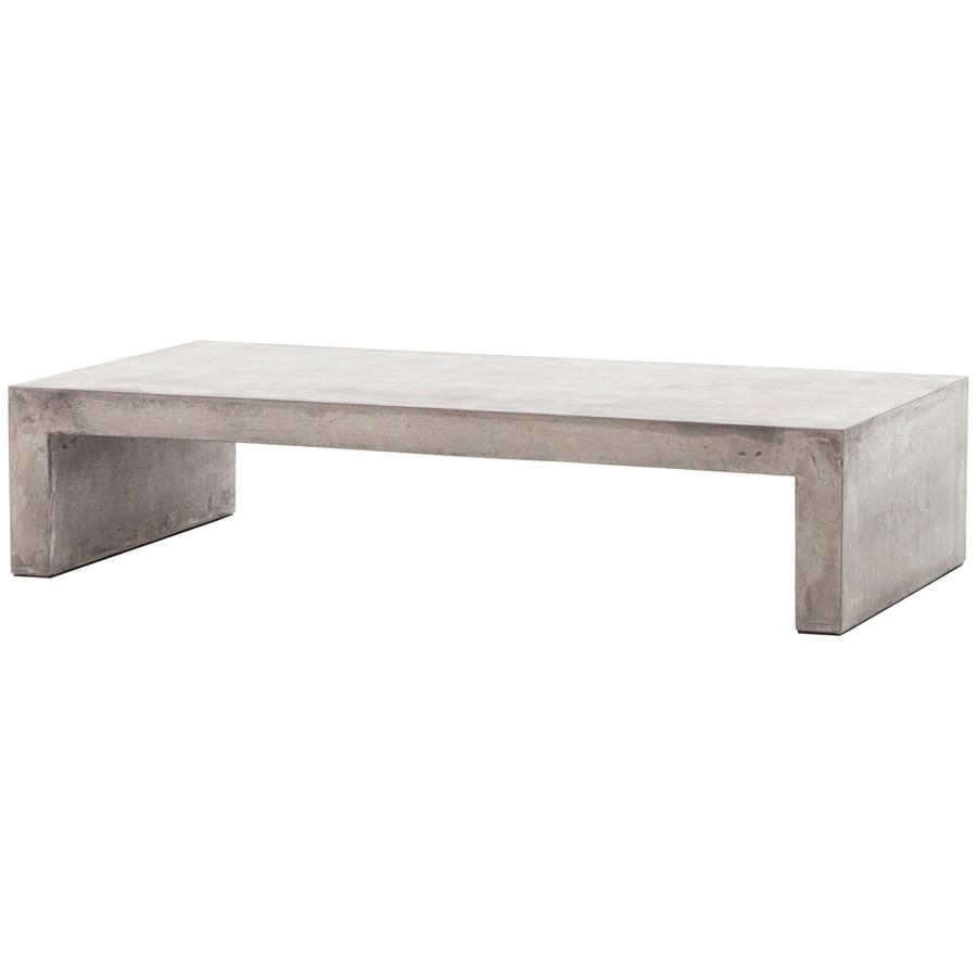 Four Hands Bina Parish Coffee Table - Grey Concrete