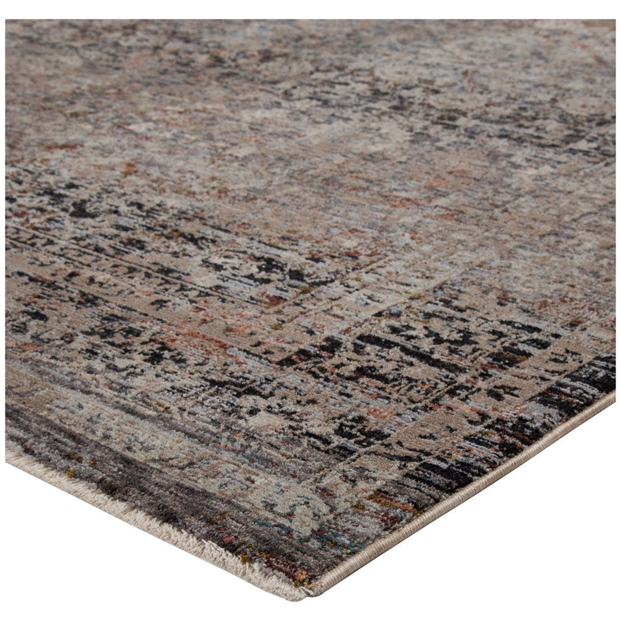 Jaipur Valentia Elio Oriental Gray Black VLN03 Area Rug