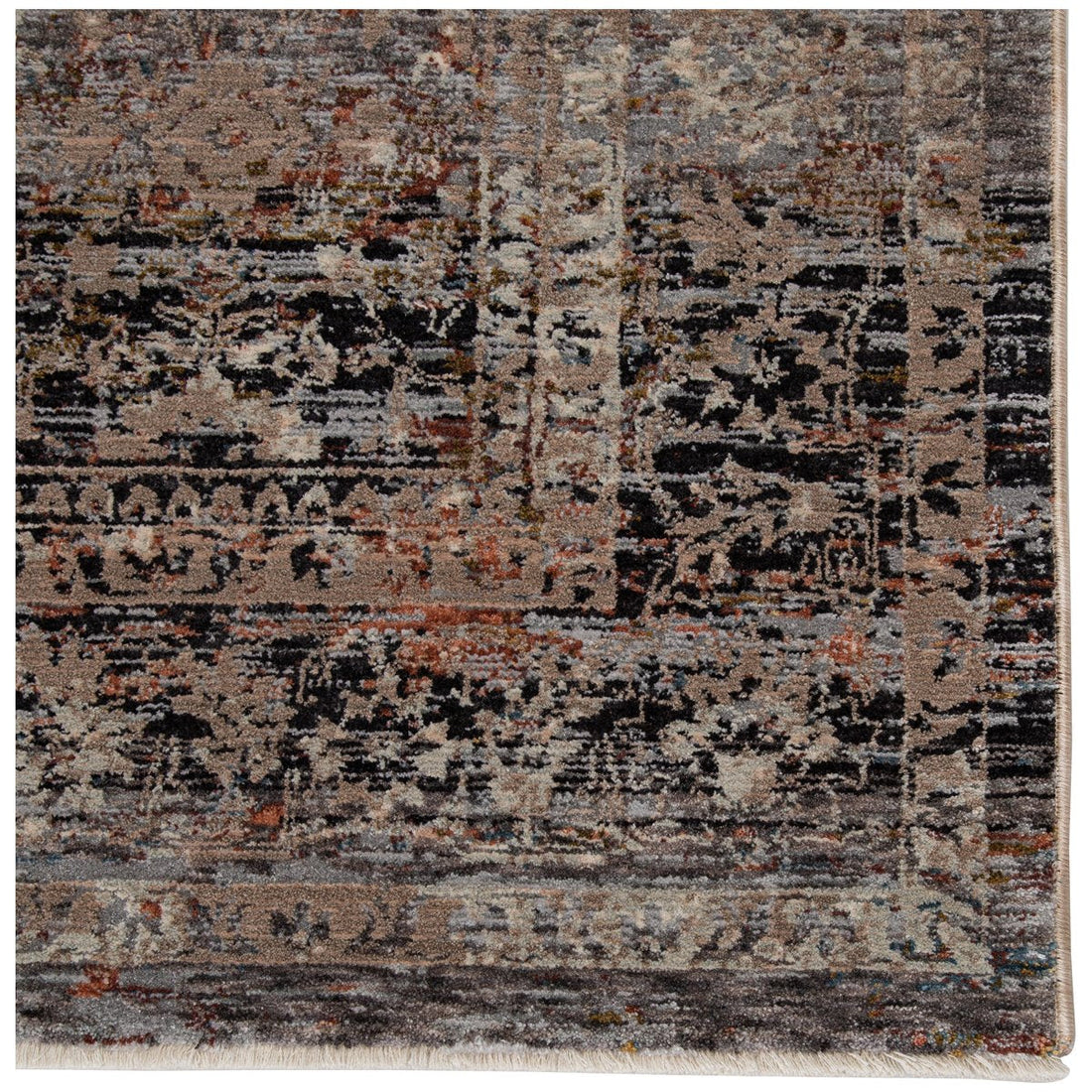 Jaipur Valentia Elio Oriental Gray Black VLN03 Area Rug