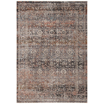 Jaipur Valentia Elio Oriental Gray Black VLN03 Area Rug