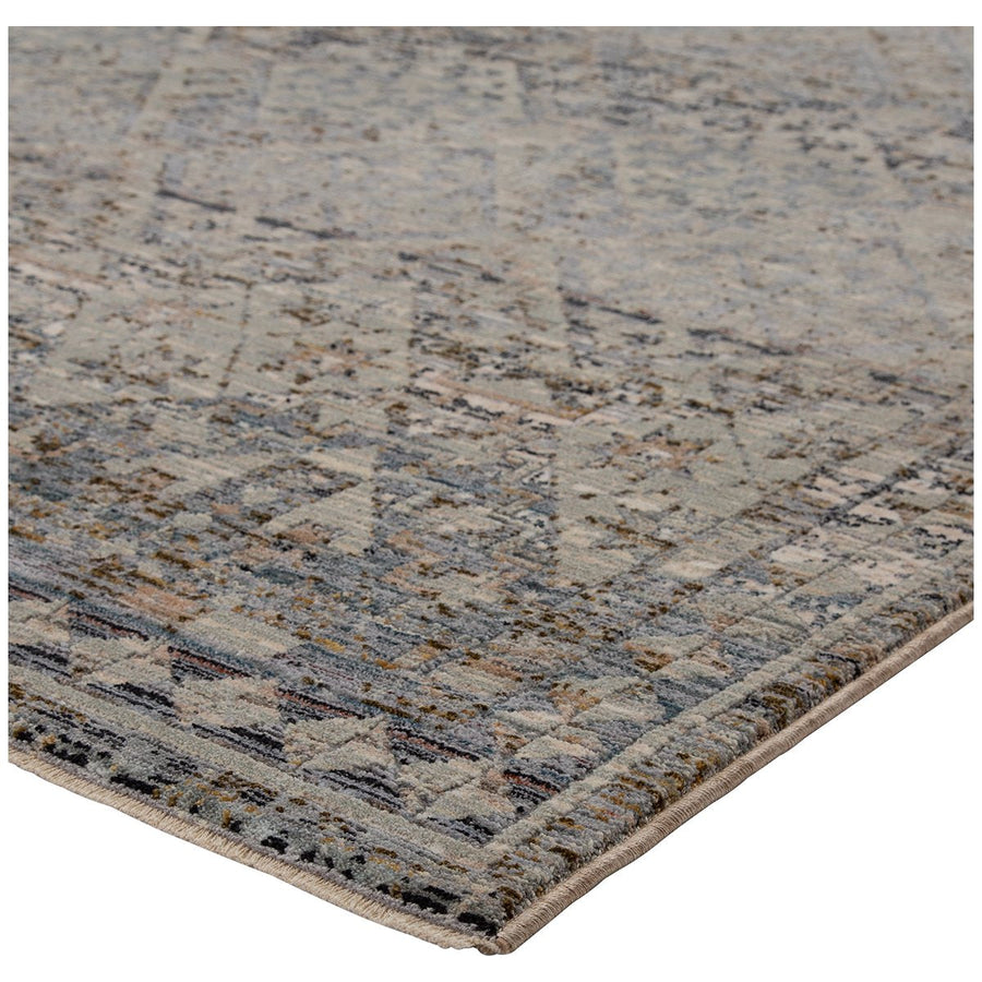 Jaipur Valentia Cashel Tribal Gray Dark Blue VLN06 Area Rug