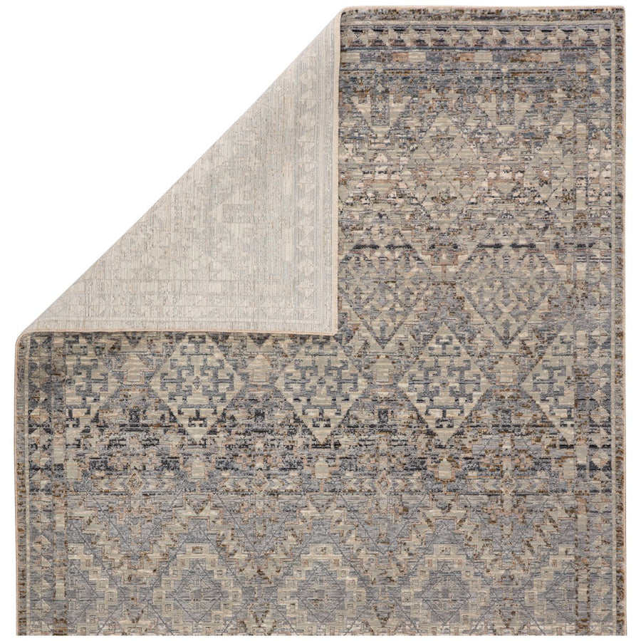 Jaipur Valentia Cashel Tribal Gray Dark Blue VLN06 Area Rug