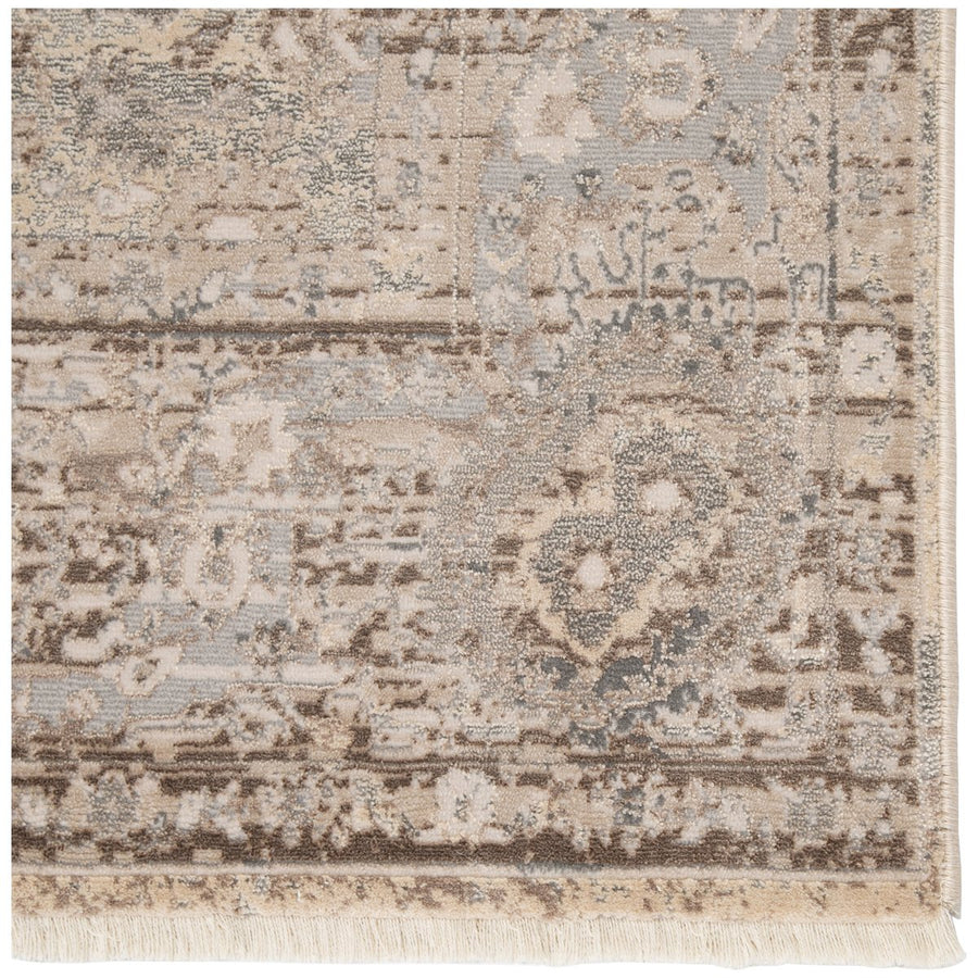 Jaipur Vienne Baptiste Oriental Damask Gray Cream VNE03 Rug