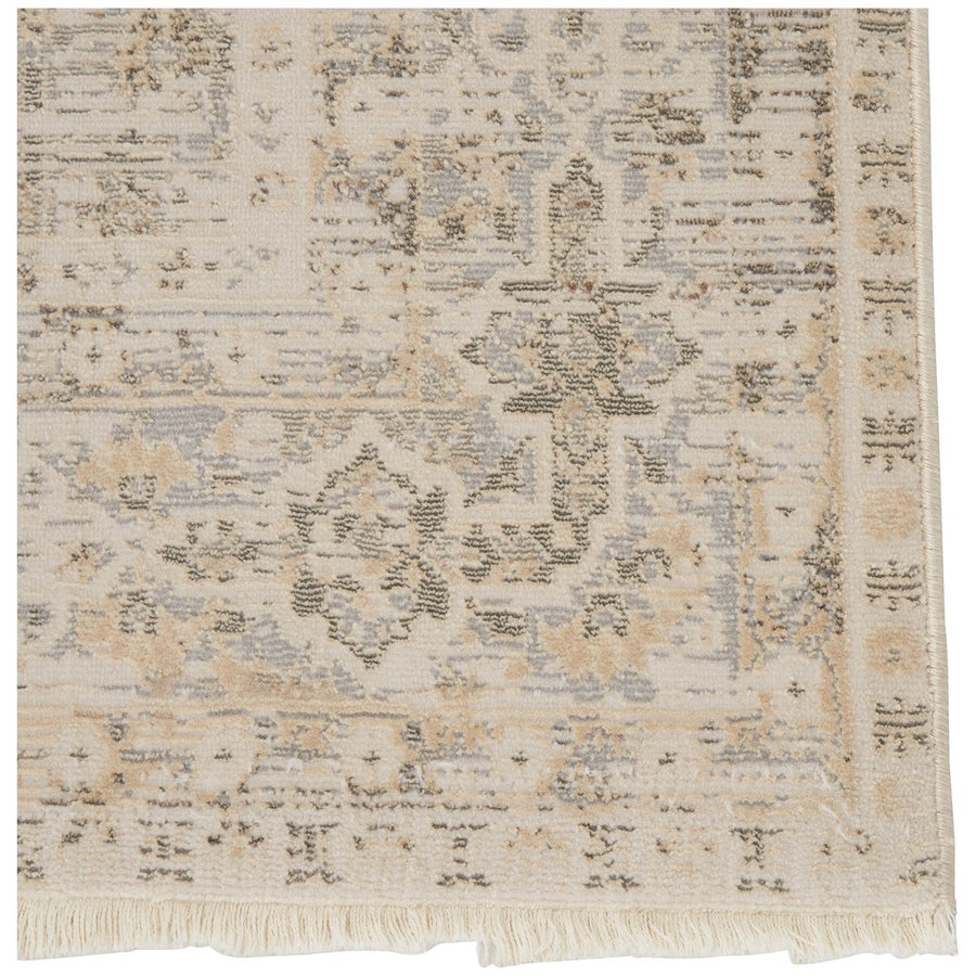 Jaipur Vienne Michon Oriental Damask Gray Cream VNE07 Rug