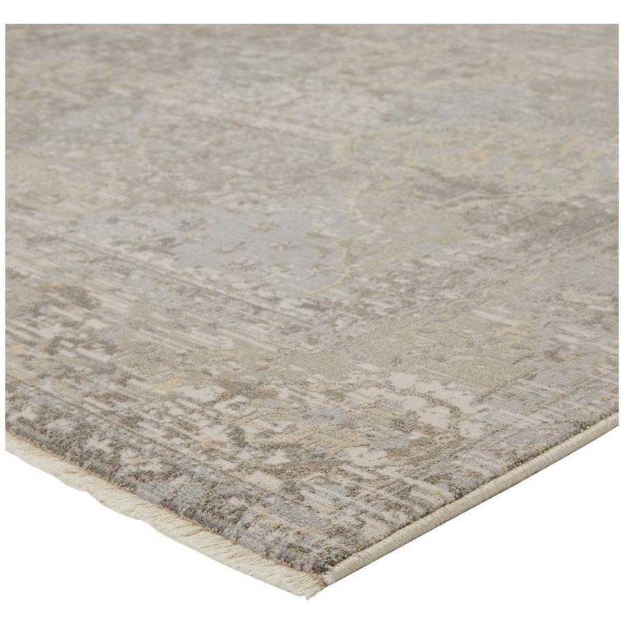 Jaipur Vienne Lourdes Trellis Oriental Gray Cream VNE09 Rug