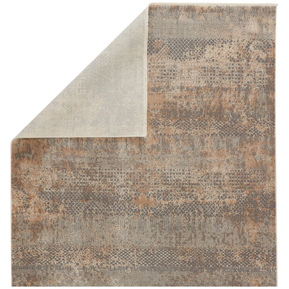 Jaipur Vienne Ezri Tribal Abstract Gray Tan VNE11 Rug