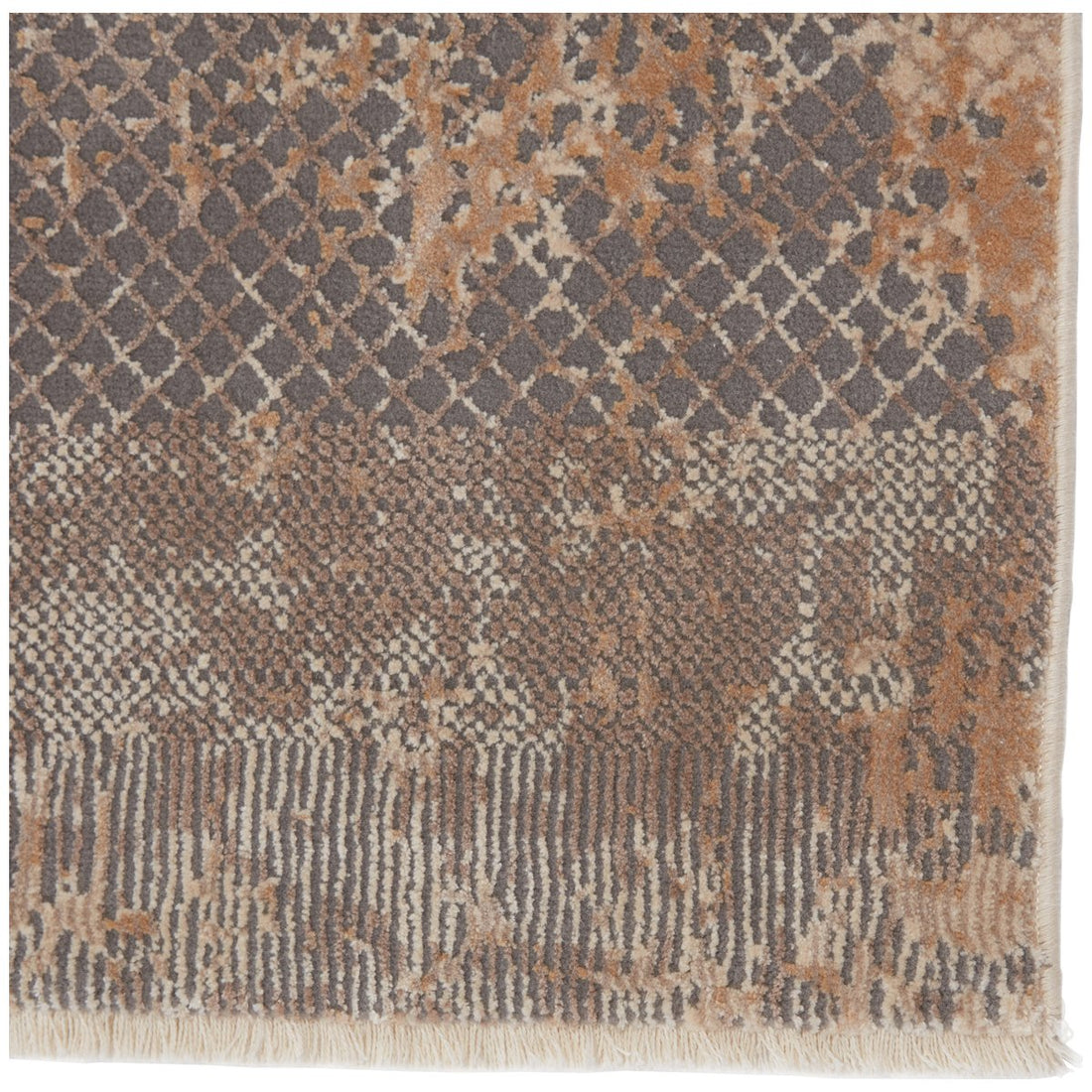 Jaipur Vienne Ezri Tribal Abstract Gray Tan VNE11 Rug