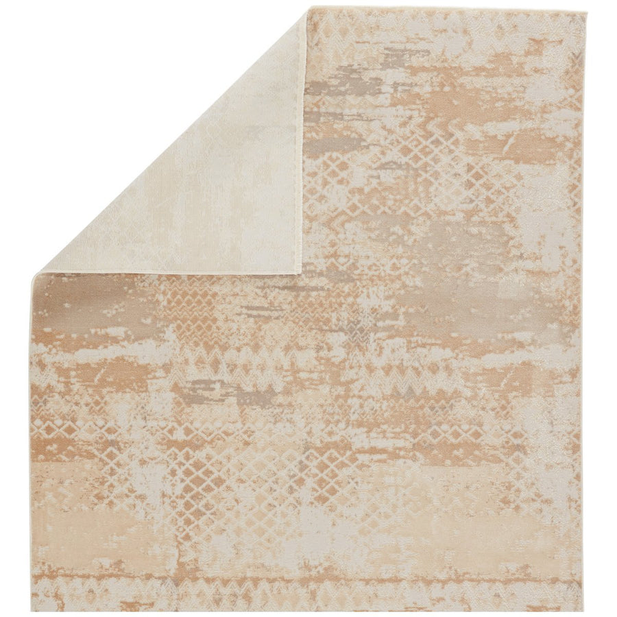 Jaipur Vienne Azami Abstract Trellis Gold White VNE15 Rug