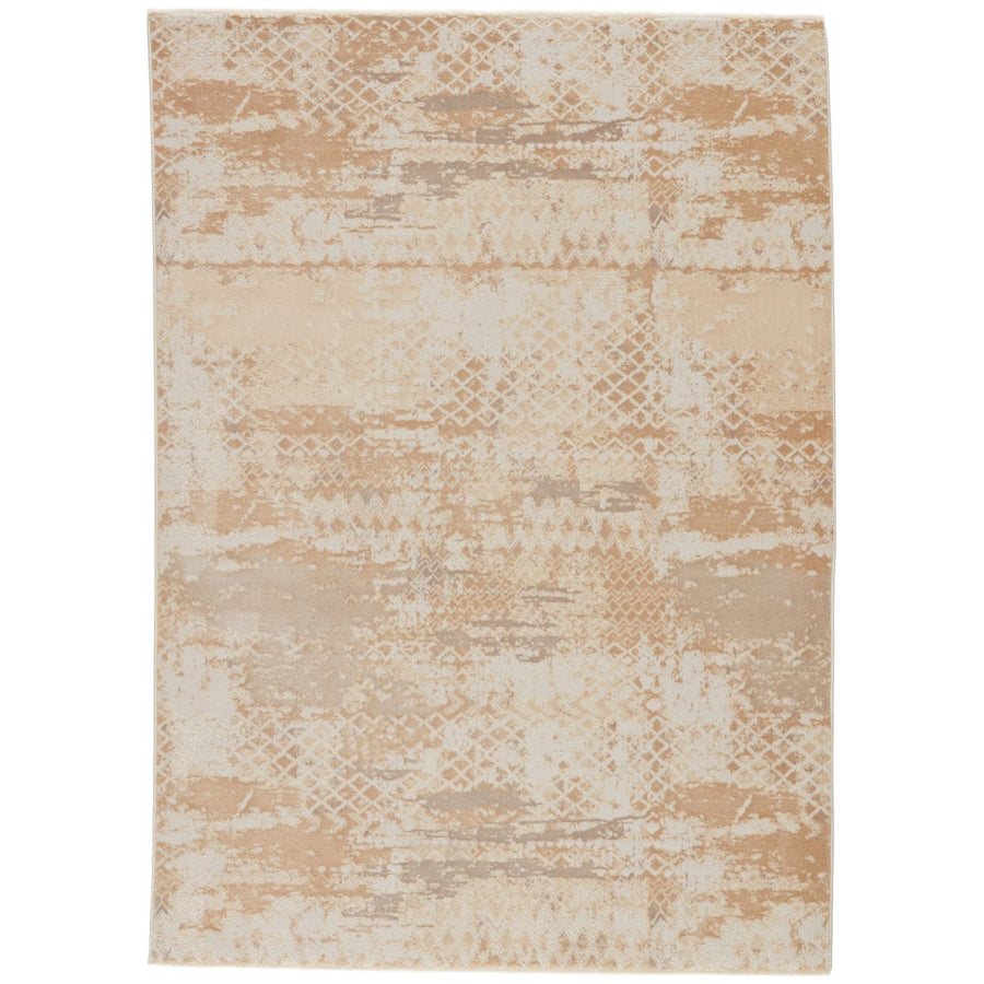 Jaipur Vienne Azami Abstract Trellis Gold White VNE15 Rug