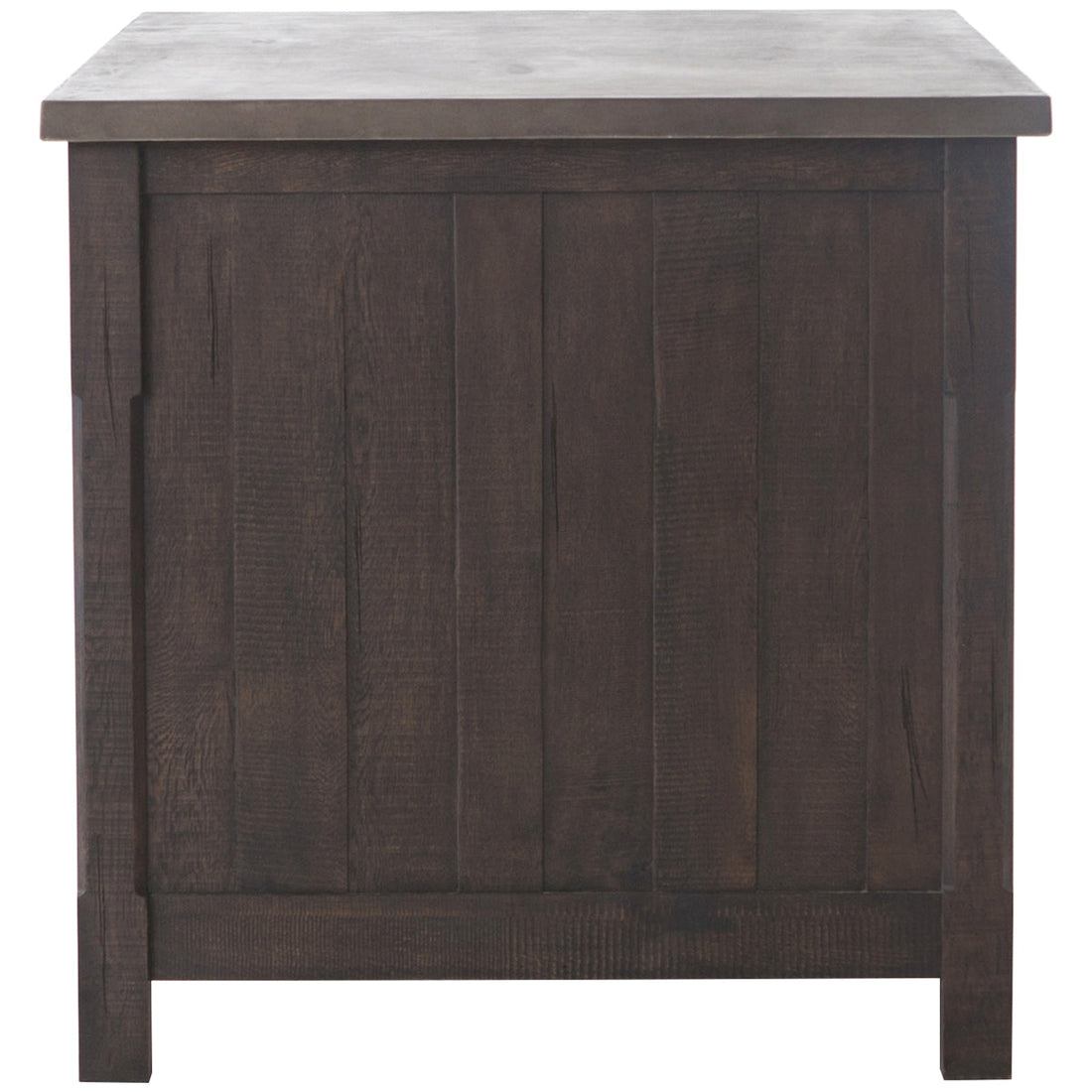 Four Hands Patten Ian Kitchen Island - Rubbed Black Oak